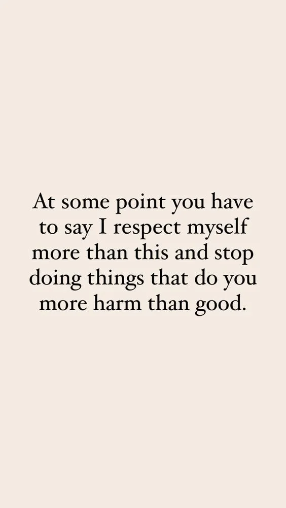 self respect walking away quote