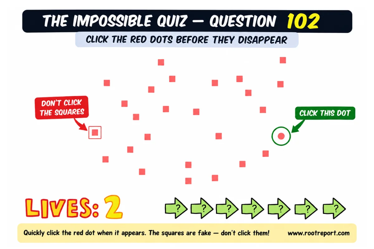 the impossible quiz question 102 answer